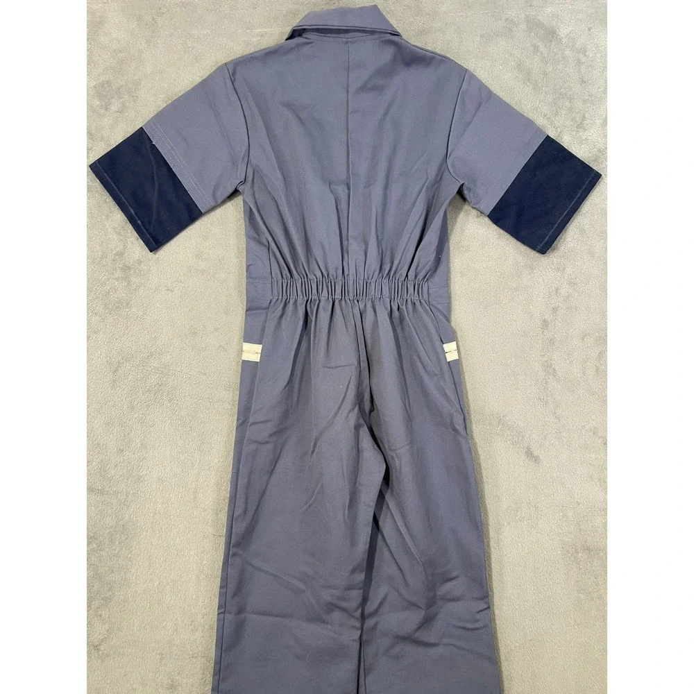Vintage 1970's Childs 12 Kennedy Space Center Astronaut‎ Jumpsuit Full Zip
